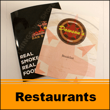 Restaurant Print Services